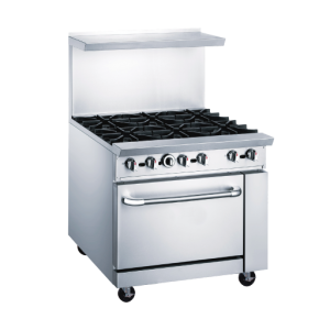 Cocina con Horno (6 QUEMADORES)