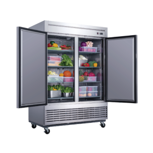 Refrigerador importado de acero (2 PUERTAS)